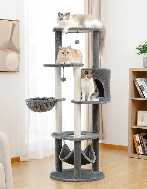 Load image into Gallery viewer, Domestic Delivery Multi-Level Cat Tree Tower Climb Furniture Scratching Post for Indoor House Pet Supplies Kitten Toy Cozy Condo
