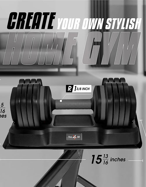 Load image into Gallery viewer, One Second Multi Weight Adjustable Dumbbells Set of 1 for Different Workout Leve
