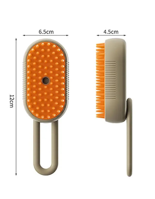 Load image into Gallery viewer, Steamy Dog Brush Electric Spray Cat Hair Brush 3 In1 Dog Steamer Brush for Massage Pet Grooming Removing Tangled and Loose Hair
