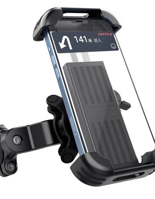 Load image into Gallery viewer, Bicycle Phone Holder Stand for Iphone Xiaomi Samsung Motorcycle Mobile Cellphone Holder Bike Scooter Handlebar Clip Mount
